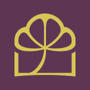 BH Icon Chartreuse on Purple Sand