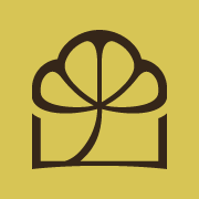BH Icon Dark Brown on Chartreuse